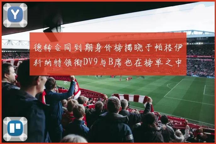 德转合同到期身价榜揭晓于帕格伊科纳特领衔DV9与B席也在榜单之中
